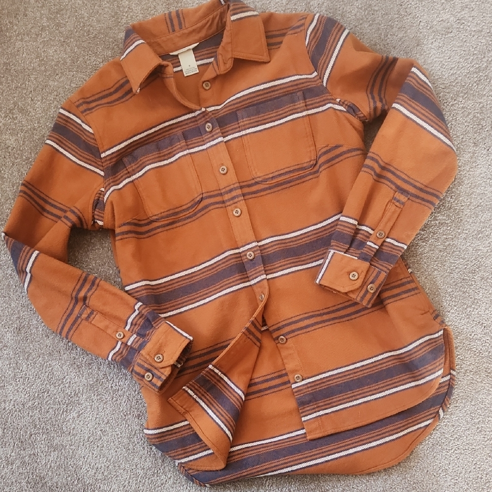 Duluth Trading Company Heritage-Weight Flannel Long Shirt